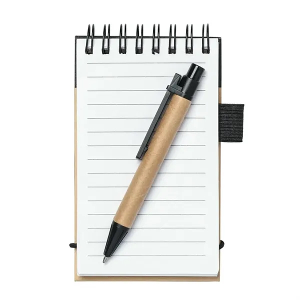 Recycled Flip-up Notepad/Pen - Recycled Flip-up Notepad/Pen - Image 1 of 10