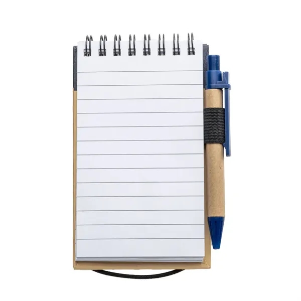 Recycled Flip-up Notepad/Pen - Recycled Flip-up Notepad/Pen - Image 2 of 10