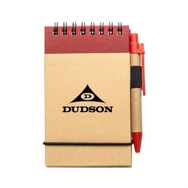 Recycled Flip-up Notepad/Pen - Recycled Flip-up Notepad/Pen - Image 9 of 10