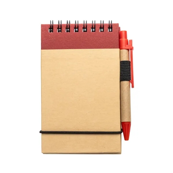Recycled Flip-up Notepad/Pen - Recycled Flip-up Notepad/Pen - Image 10 of 10