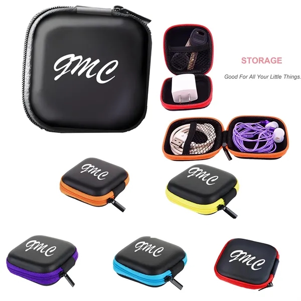 Square Earbud Carrying Case - Square Earbud Carrying Case - Image 0 of 9