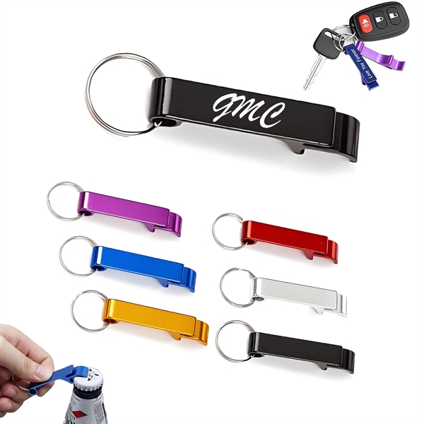 Bottle/Can Opener Key Ring - Bottle/Can Opener Key Ring - Image 0 of 8
