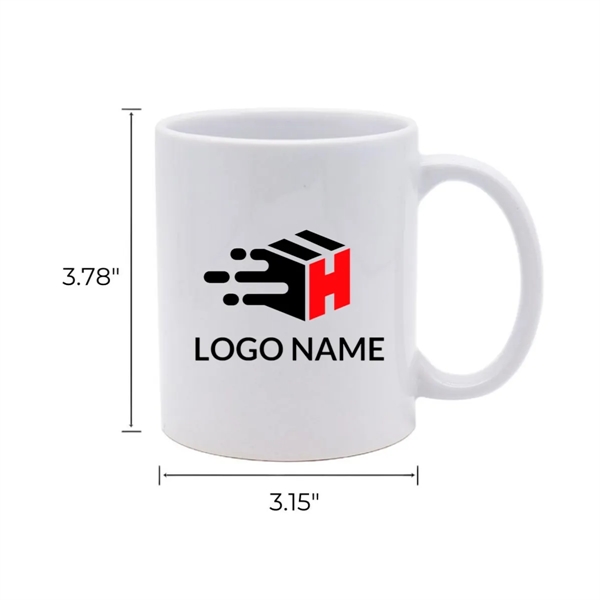 11Oz Ceramic Coffee Mug - 11Oz Ceramic Coffee Mug - Image 1 of 1