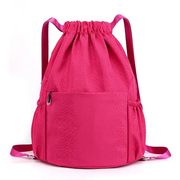 Large capacity versatile drawstring sports backpack - Large capacity versatile drawstring sports backpack - Image 3 of 11