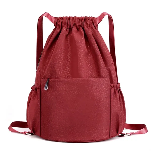 Large capacity versatile drawstring sports backpack - Large capacity versatile drawstring sports backpack - Image 4 of 11