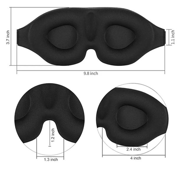 3D Stereoscopic Sleep Eye Mask - 3D Stereoscopic Sleep Eye Mask - Image 2 of 3