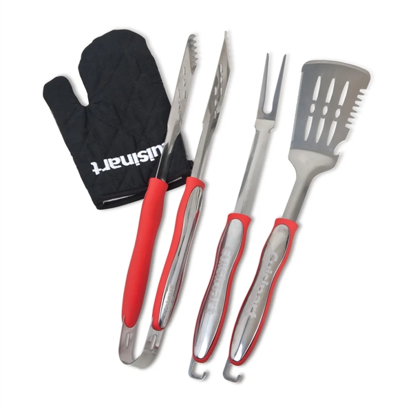 Cuisinart Outdoors® 4-Piece Grill Tool Set - Cuisinart Outdoors® 4-Piece Grill Tool Set - Image 1 of 10