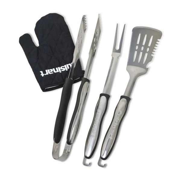 Cuisinart Outdoors® 4-Piece Grill Tool Set - Cuisinart Outdoors® 4-Piece Grill Tool Set - Image 8 of 10