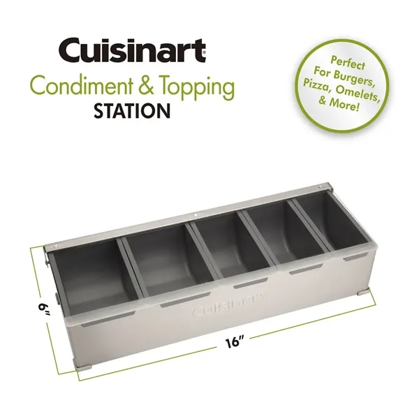 Cuisinart Outdoors® Condiment and Topping Station - Cuisinart Outdoors® Condiment and Topping Station - Image 7 of 13