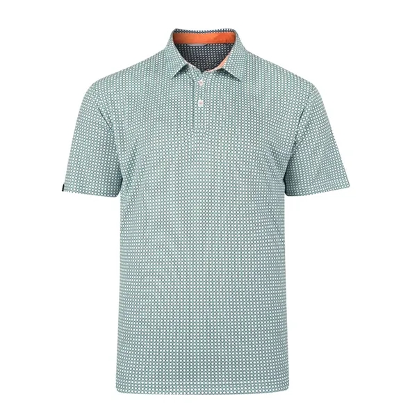 Swannies Golf Men's Tanner Printed Polo - Swannies Golf Men's Tanner Printed Polo - Image 19 of 22