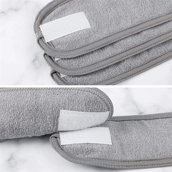 Adjustable Spa Headband Magic Tape Washing Face - Adjustable Spa Headband Magic Tape Washing Face - Image 3 of 3