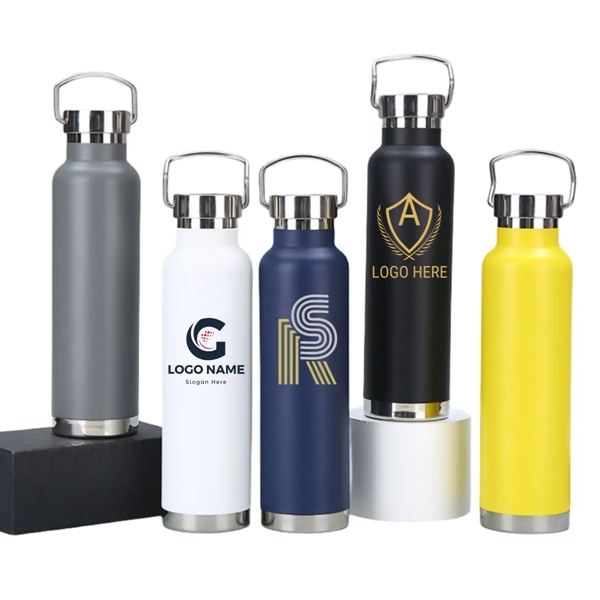 24 Oz. Stainless Steel Water Bottle - 24 Oz. Stainless Steel Water Bottle - Image 0 of 1