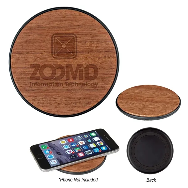 Timber Wireless Charging Pad - Timber Wireless Charging Pad - Image 0 of 11