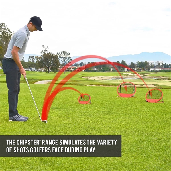 Golf Chipping Pop-Up Practice Net Golfing Target Accessories - Golf Chipping Pop-Up Practice Net Golfing Target Accessories - Image 2 of 5