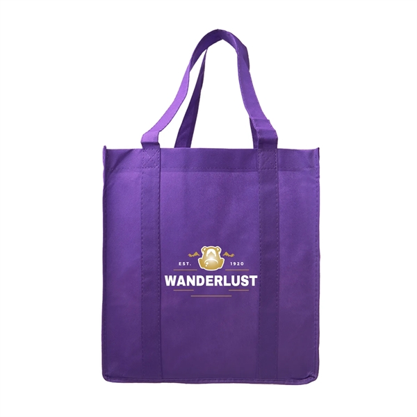 CarryMore Reusable Grocery Tote Bag s w/ Full Color Imprint - CarryMore Reusable Grocery Tote Bag s w/ Full Color Imprint - Image 10 of 14