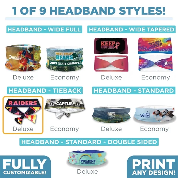 Headband Tieback - Deluxe - Headband Tieback - Deluxe - Image 3 of 4