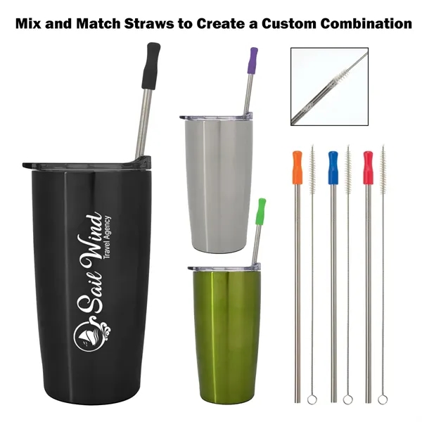 20 Oz. Kool Pak Stainless Steel Tumbler - 20 Oz. Kool Pak Stainless Steel Tumbler - Image 0 of 33