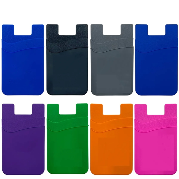 Silicone Phone ID Wallet Adhesive Card Holder - Silicone Phone ID Wallet Adhesive Card Holder - Image 3 of 4