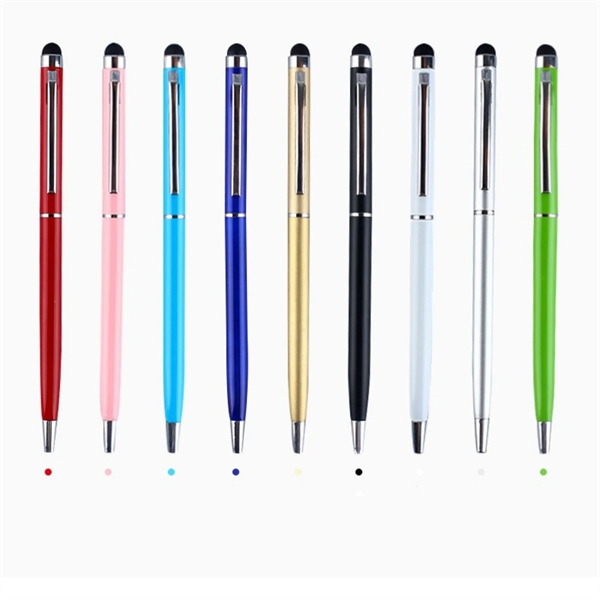 2-in-1 Capacitive Touch Pen - 2-in-1 Capacitive Touch Pen - Image 0 of 5