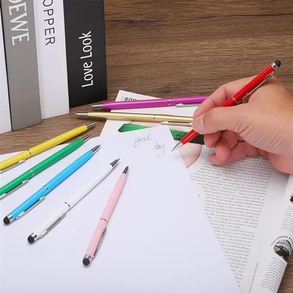2-in-1 Capacitive Touch Pen - 2-in-1 Capacitive Touch Pen - Image 4 of 5