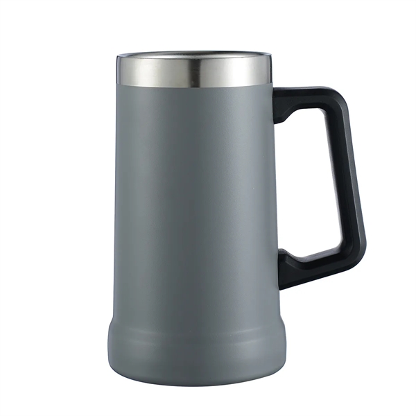 24Oz Classic Beer Stein with Big Grip Handle - 24Oz Classic Beer Stein with Big Grip Handle - Image 1 of 14