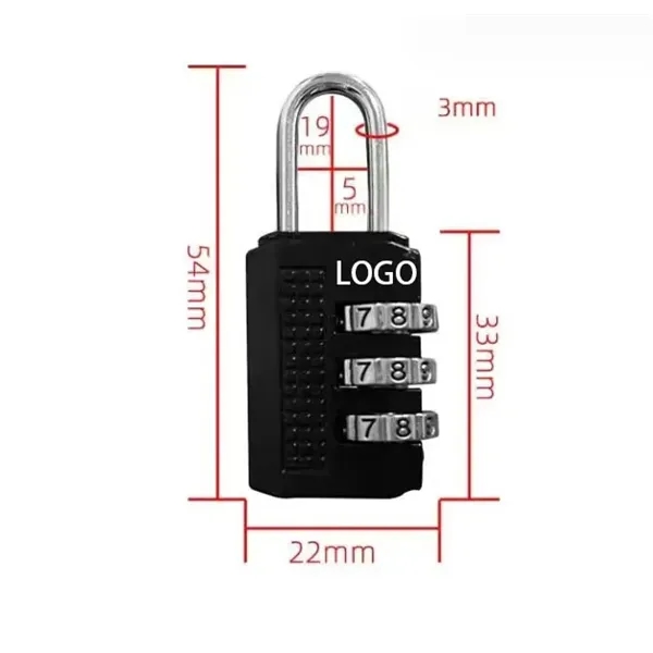 Triple-Digit Combination Safe Lock - Triple-Digit Combination Safe Lock - Image 0 of 2