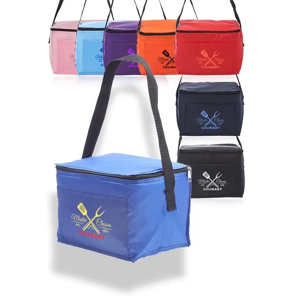 6 Pk Cooler Lunch Bags - 6 Pk Cooler Lunch Bags - Image 0 of 6