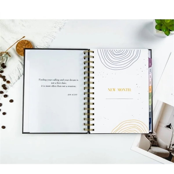 Monthly Plan A5 Notebook - Monthly Plan A5 Notebook - Image 3 of 4