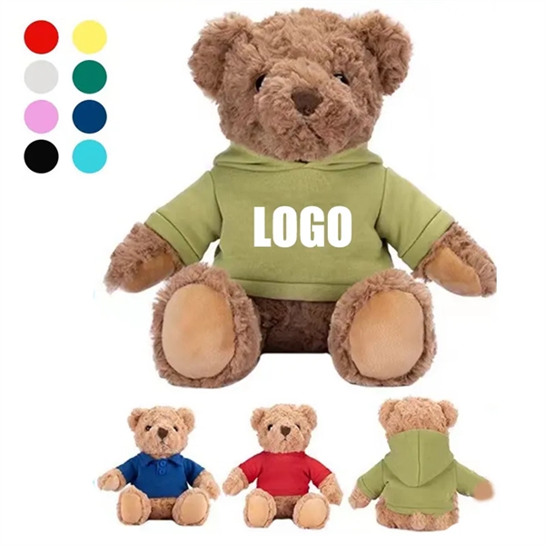 Large Teddy Bear with Removable Clothes - Large Teddy Bear with Removable Clothes - Image 0 of 2