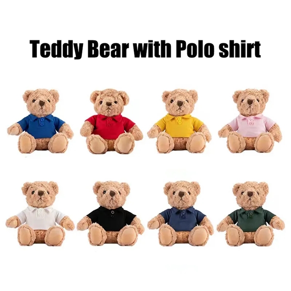 Large Teddy Bear with Removable Clothes - Large Teddy Bear with Removable Clothes - Image 2 of 2