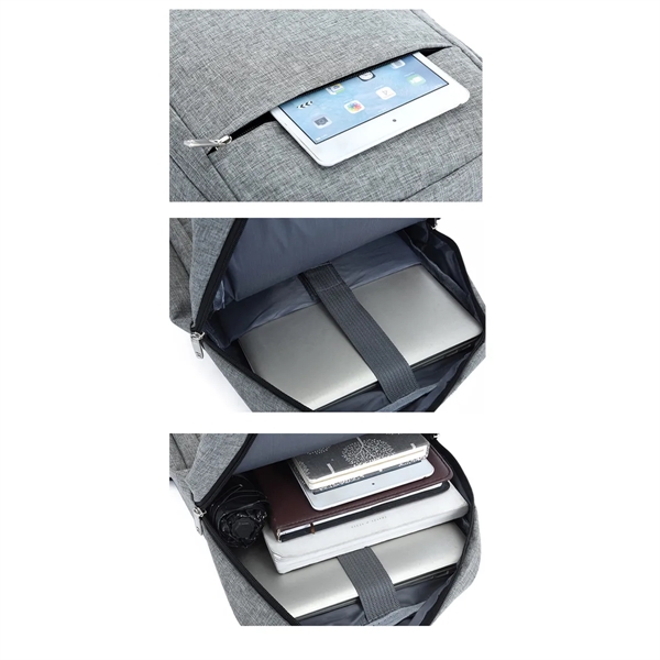 Simple Backpack Usb Charging Port - Simple Backpack Usb Charging Port - Image 3 of 4