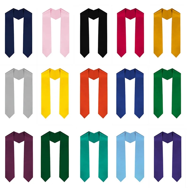 60'' Adult Graduation Stole - 60'' Adult Graduation Stole - Image 1 of 4
