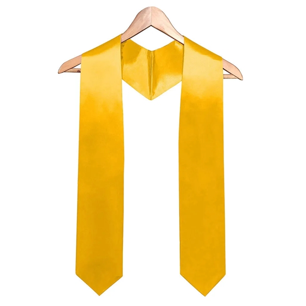 60'' Adult Graduation Stole - 60'' Adult Graduation Stole - Image 2 of 4