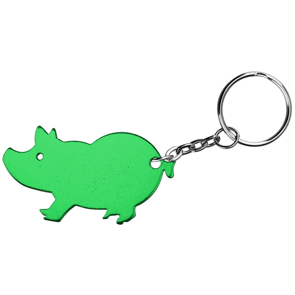 Jumbo size pig shape bottle opener key chain - Jumbo size pig shape bottle opener key chain - Image 2 of 7