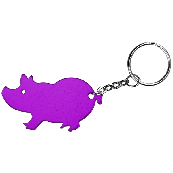 Jumbo size pig shape bottle opener key chain - Jumbo size pig shape bottle opener key chain - Image 4 of 7