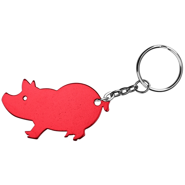 Jumbo size pig shape bottle opener key chain - Jumbo size pig shape bottle opener key chain - Image 6 of 7