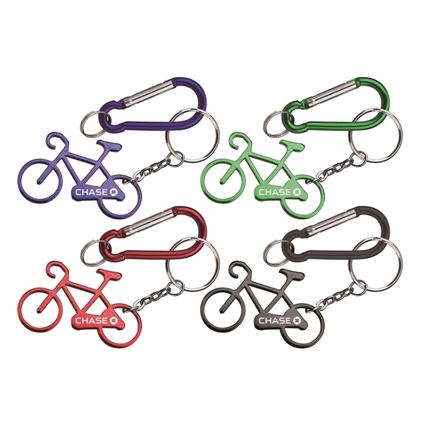Bicycle shape bottle opener key chain - Bicycle shape bottle opener key chain - Image 0 of 4