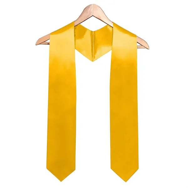 62'' Adult Graduation Stole - 62'' Adult Graduation Stole - Image 2 of 4