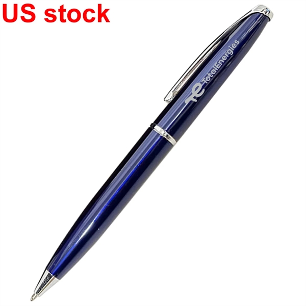 Diplomat Twist-Action Brass Ballpoint Pen - Diplomat Twist-Action Brass Ballpoint Pen - Image 2 of 3