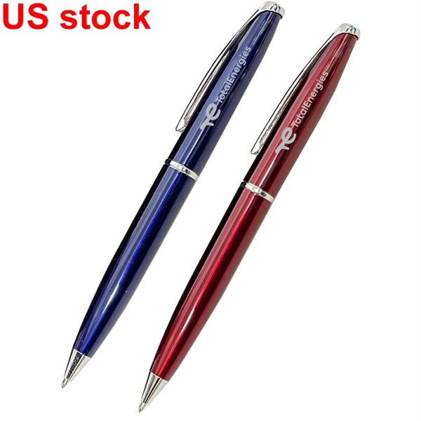 Diplomat Twist-Action Brass Ballpoint Pen - Diplomat Twist-Action Brass Ballpoint Pen - Image 0 of 3