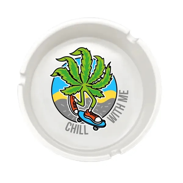 Custom Plastic Ashtray - Custom Plastic Ashtray - Image 4 of 9