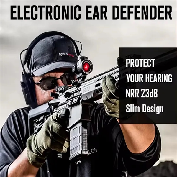 Electronic Ear Defender Active Shooting Headphones - Electronic Ear Defender Active Shooting Headphones - Image 5 of 8