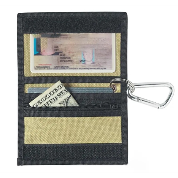 Wallet With Carabiner - Wallet With Carabiner - Image 1 of 4