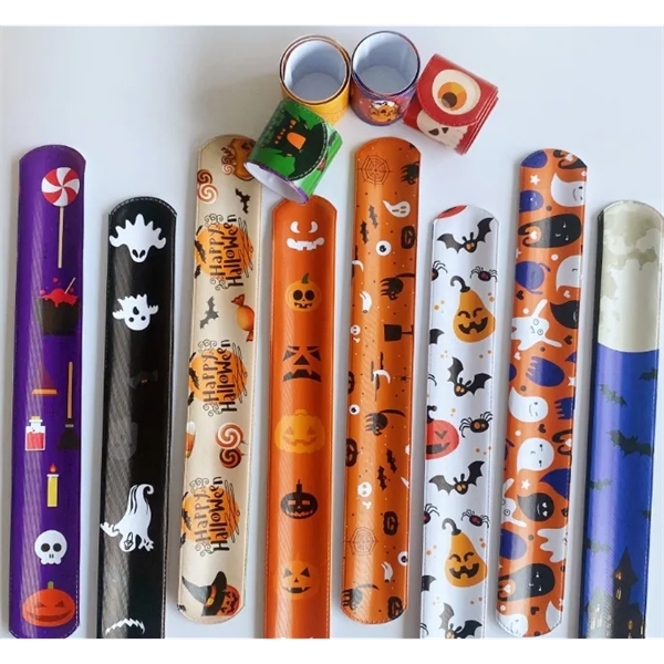 Halloween Slap Bracelets - Halloween Slap Bracelets - Image 2 of 3