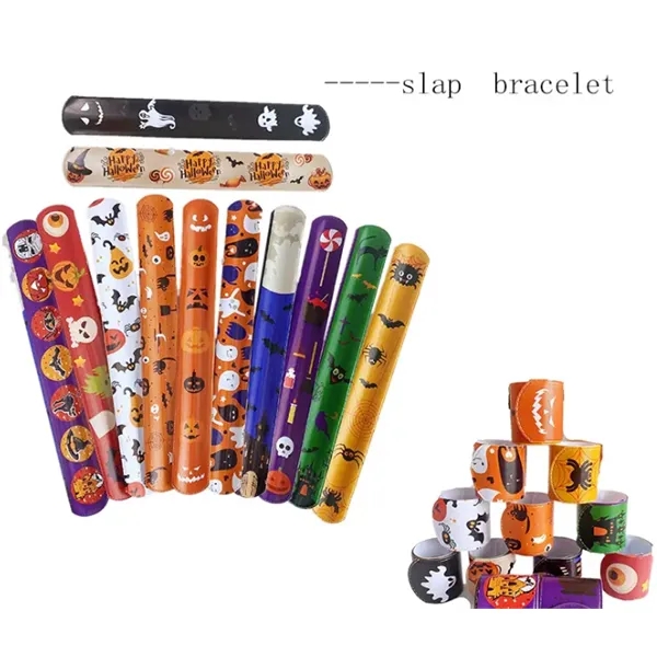Halloween Slap Bracelets - Halloween Slap Bracelets - Image 1 of 3