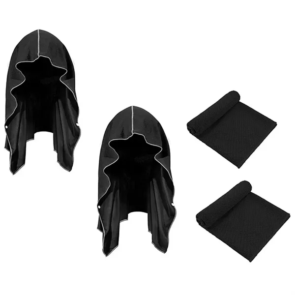 Light Weight Sport Hoodie Cooling Towel - Light Weight Sport Hoodie Cooling Towel - Image 2 of 2