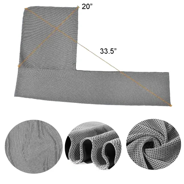 Outdoor Quick Dry Cooling Hoodie Towel - Outdoor Quick Dry Cooling Hoodie Towel - Image 1 of 2