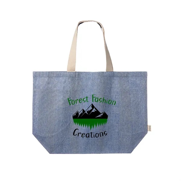 Eco Jumbo Tote Bag w/ 2 Color Imprint - Eco Jumbo Tote Bag w/ 2 Color Imprint - Image 1 of 4