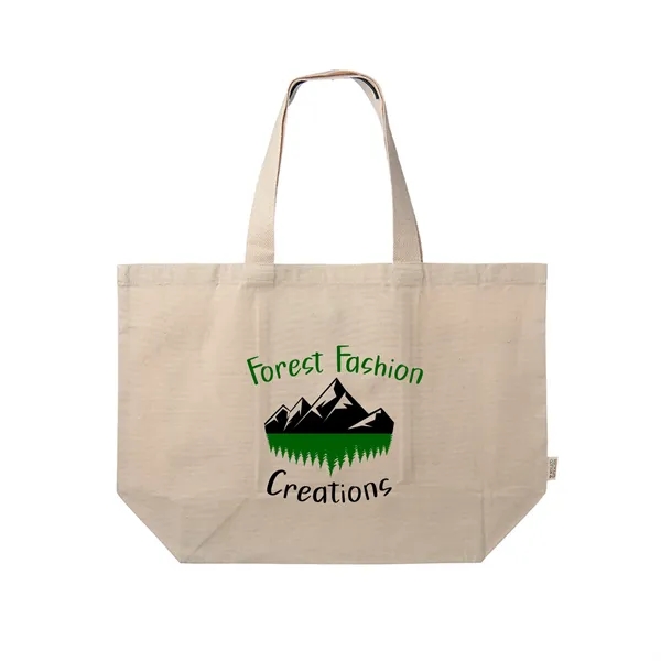 Eco Jumbo Tote Bag w/ 2 Color Imprint - Eco Jumbo Tote Bag w/ 2 Color Imprint - Image 3 of 4