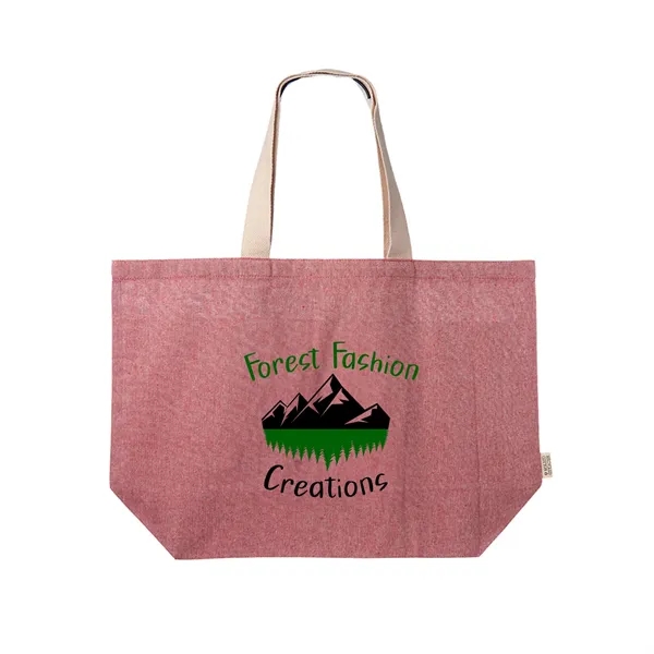 Eco Jumbo Tote Bag w/ 2 Color Imprint - Eco Jumbo Tote Bag w/ 2 Color Imprint - Image 4 of 4